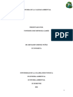 Economia de La Calidad Ambiental