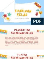 KEYAKINAN Kelas