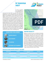 Mahiga River Midstream Factsheet