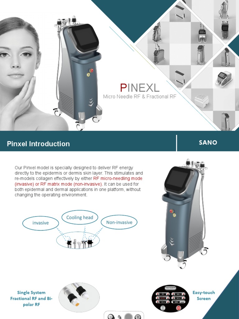 PINXEL RF Microneedle New Model | PDF | Skin | Laser