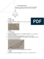 PAT Matematika Kelas 1