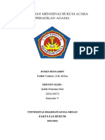 Makalah Hukum Acara Peradilan Agama (PENGGANTI UTS) Indah Purnama Sari (20111047)