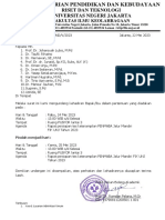 REVISI Undangan Rapat Tes Keterampilan PENMABA MANDIRI UNJ Tahun 2023