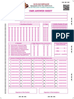 6 GCS Omr Answer Sheet