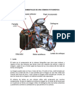 PARTES FUNDAMENTALES DE UNA CÁMARA FOTOGRÁFICA