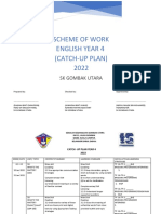 Catch Up Plan Engl y 4 2022