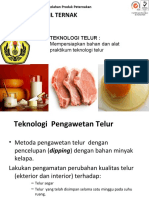 Responsi Praktikum THT Teknologi Telur 16 Dan 18 Maret 2022