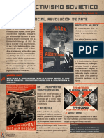 Infografía Constructivismo Sovietico