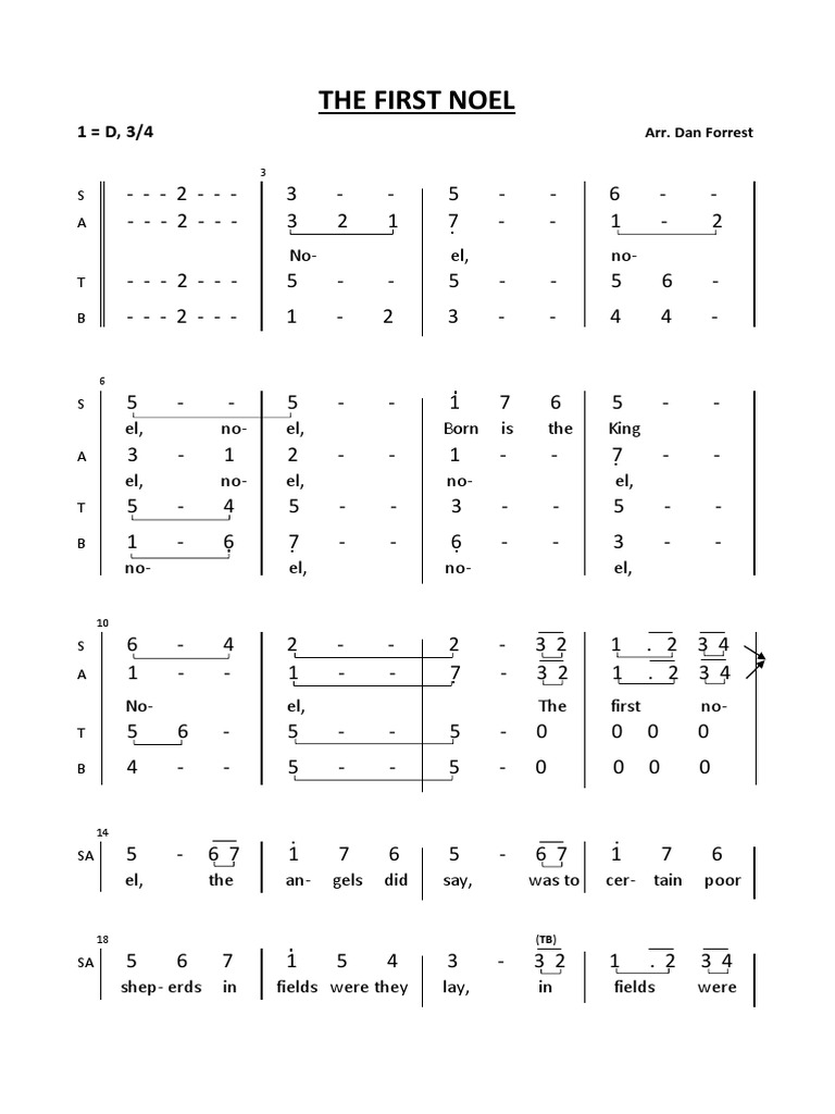 The First Noel PDF