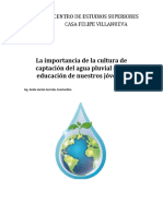 La Importancia de La Cultura de Captación Del Agua Pluvial en La Educación de Nuestros Jóvenes11