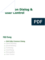 P10- Common Dialog & Custom Control