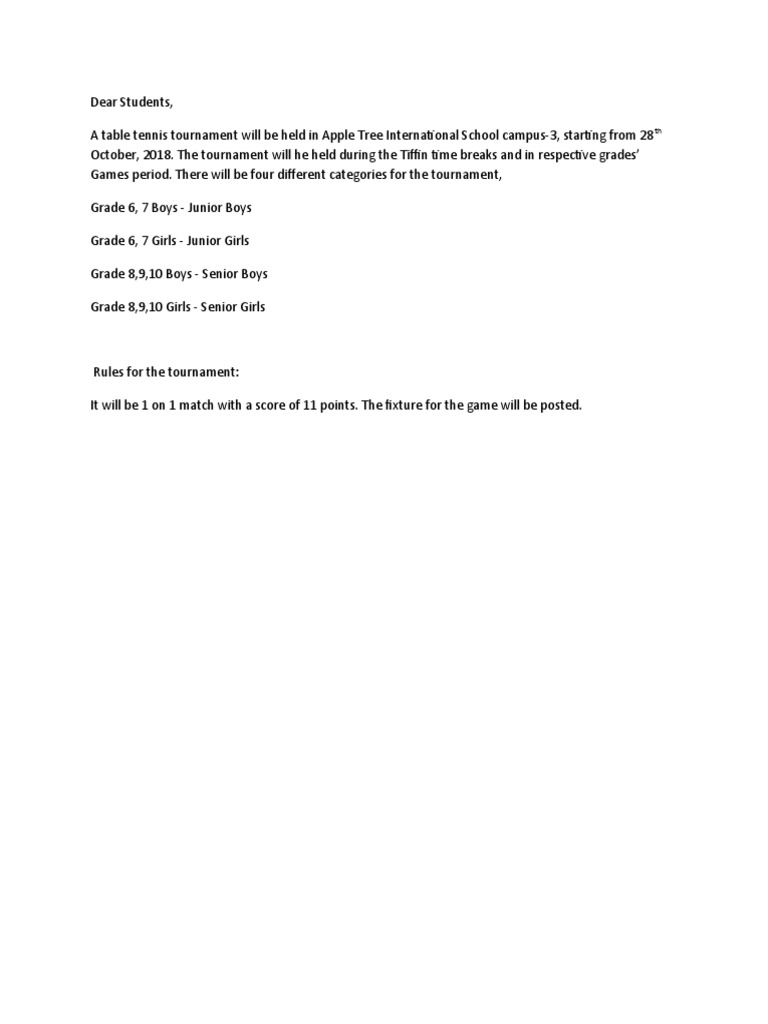 Dear Students | PDF
