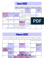 Calendario 2020