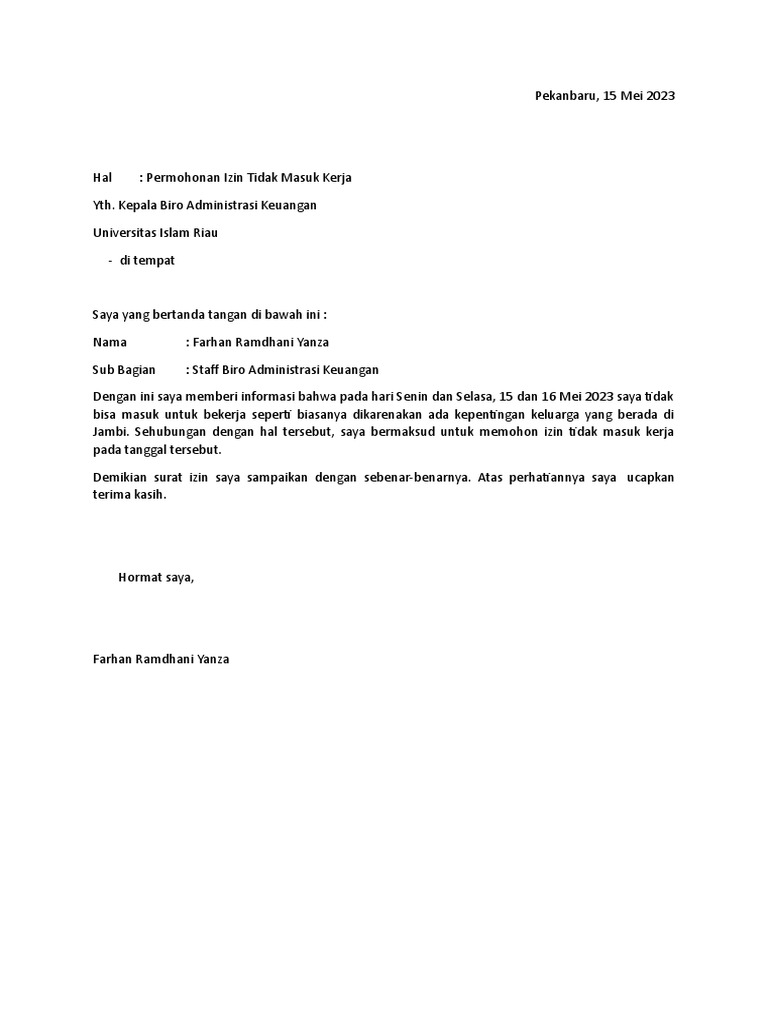 Izin | PDF
