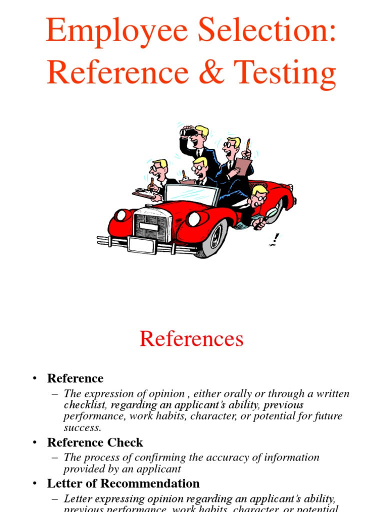 Chap 05 - References & Testing | PDF | Polygraph | Validity (Statistics)