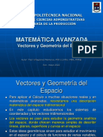 Cap 2, Vectores en El Espacio I