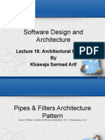  Architechtural Pattern 