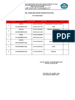 Jadwal Penilaian Akhir Semester 2022