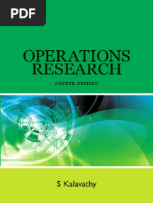 S Kalavathy Operations Research 4ed