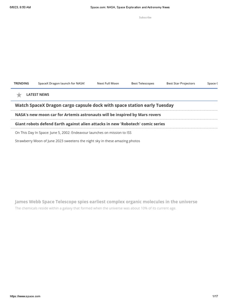 Nasa Space Exploration And Astronomy News Download Free Pdf Nasa