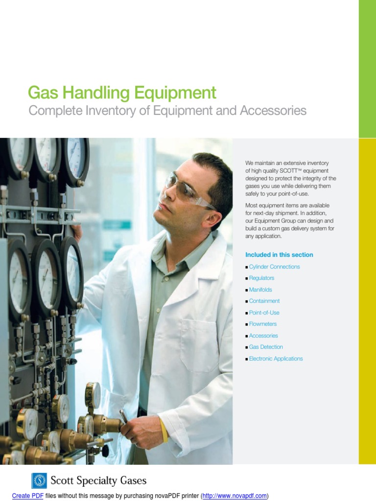 Gas Handling Equipment PDF