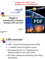 Chapter 5 - Introduction To GPS, GIS and Remote Sensing