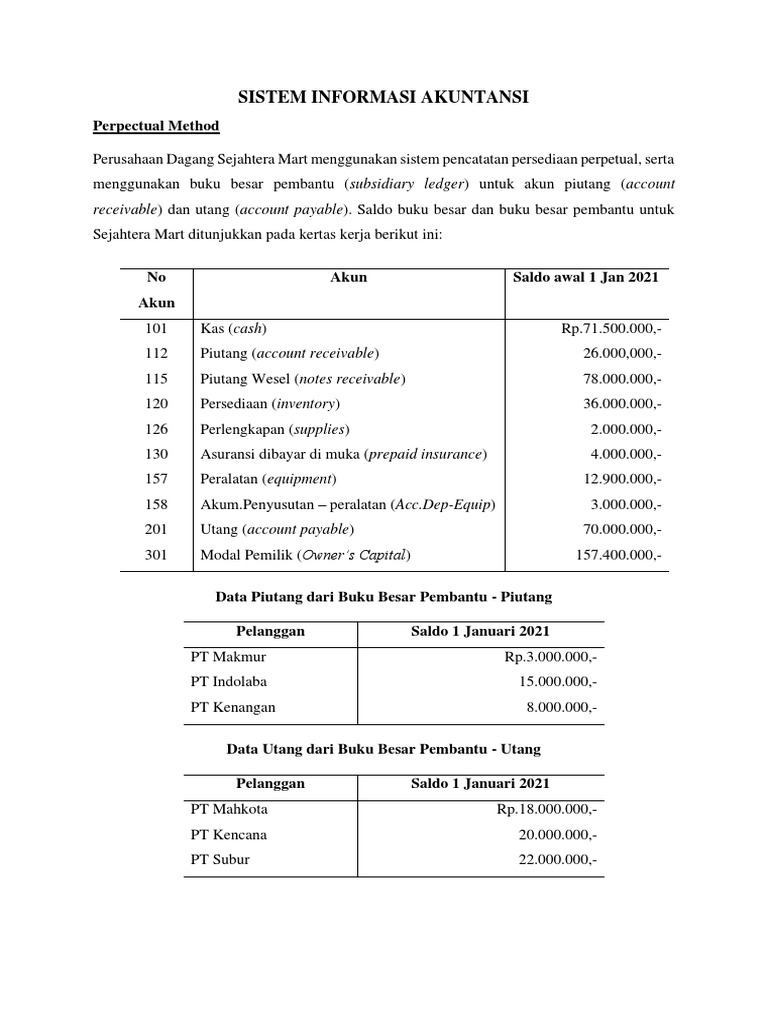 Sistem Informasi Akuntansi | PDF