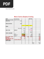 Technical Specification Corrugated Carton | PDF | Technology & Engineering