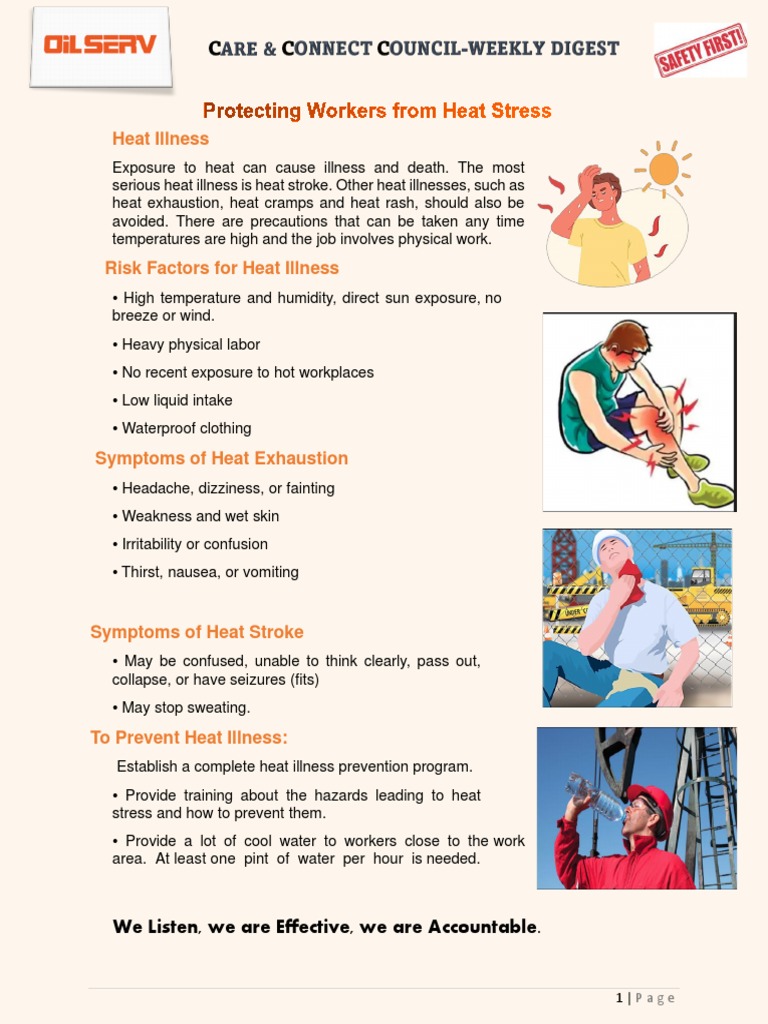 Weekly digest report heat stress pdf