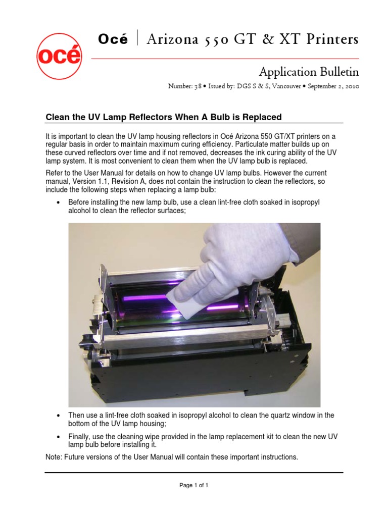 App38 Clean Lamp Reflectors | PDF
