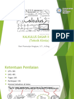 Kalkulus Dasar II - Kuliah 15 - Kuis