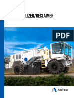 Roadtec SX 5 Stabilizer Reclaimer Brochure