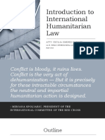 Introduction To IHL International Humanitarian Law