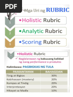 Behavioral Objectives in Filipino | PDF | Knowledge | Perception