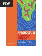 ZIPEROVICH C.-Aprendizajes Aportes para Pensar Pedagogicamente Su Complejidad-1