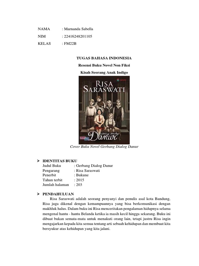 Resensi Novel Danur PDF