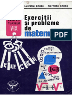 Culegere - Exercitii Si Probleme de Matematica Pentru Clasele v-IX Gheba - 1992 (Cut)
