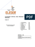 Manual Del Instalador -- Plataforma Vertical v0.03-ES