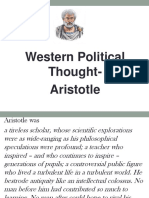 Dr. Anitha v Western Political Thought Aristotle