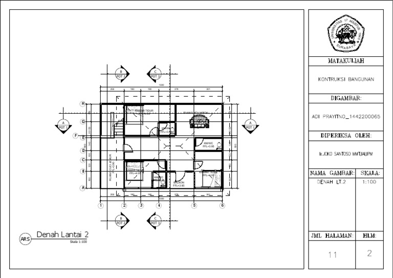 Denah 2 L | PDF