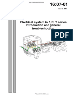 Scania Electrical System in P, R, T Series - Introduction and General Troubleshooting