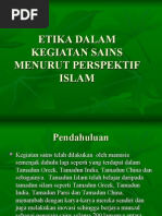 Download Bab 10 -Etika Dalam Kegiatan Sains Menurut Perspektif Islam by Mohd Asri Silahuddin SN6510123 doc pdf