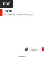 Eco and Workarounds For Bugs in Esp32 en