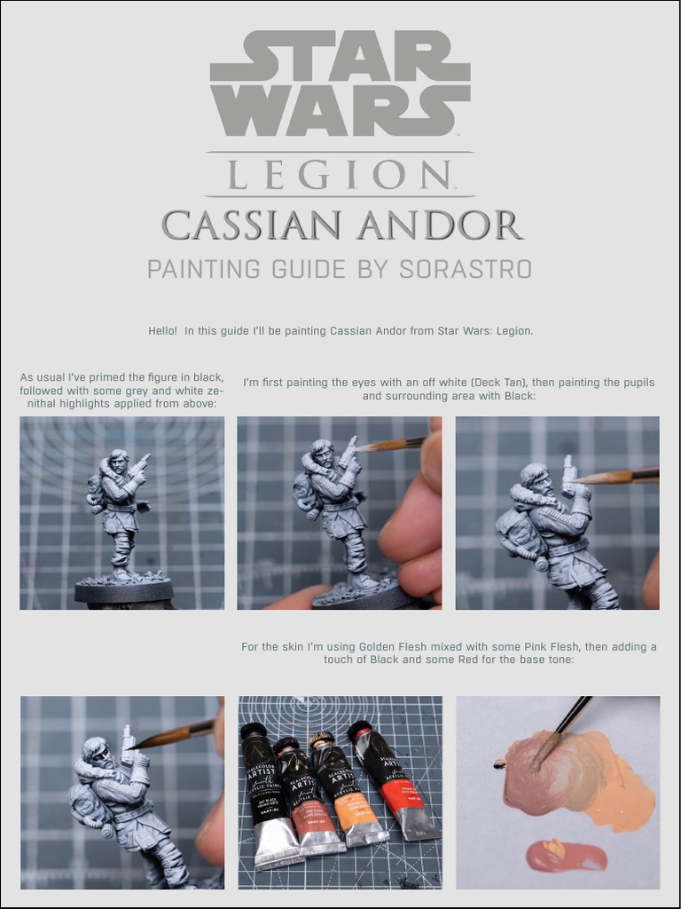 Cassian Andor Painting Guide | PDF