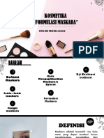 PPT Formulasi Maskara - Sovia Dini Pratama 21011010