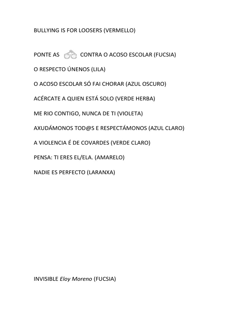 Bullying quotes for school pdf
