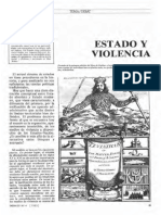 GIDDENS, Anthony (1983 (1981) ) ''Estado y Violencia''. (Debats, No. 4 (1983) )