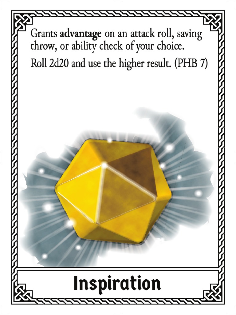 DND Item Card Print | PDF