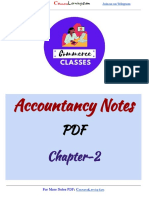 Accountancy Notes PDF Class 12 Chapter 2