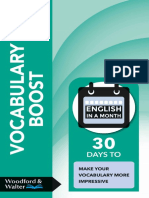 Vocabulary Boost 30 Days